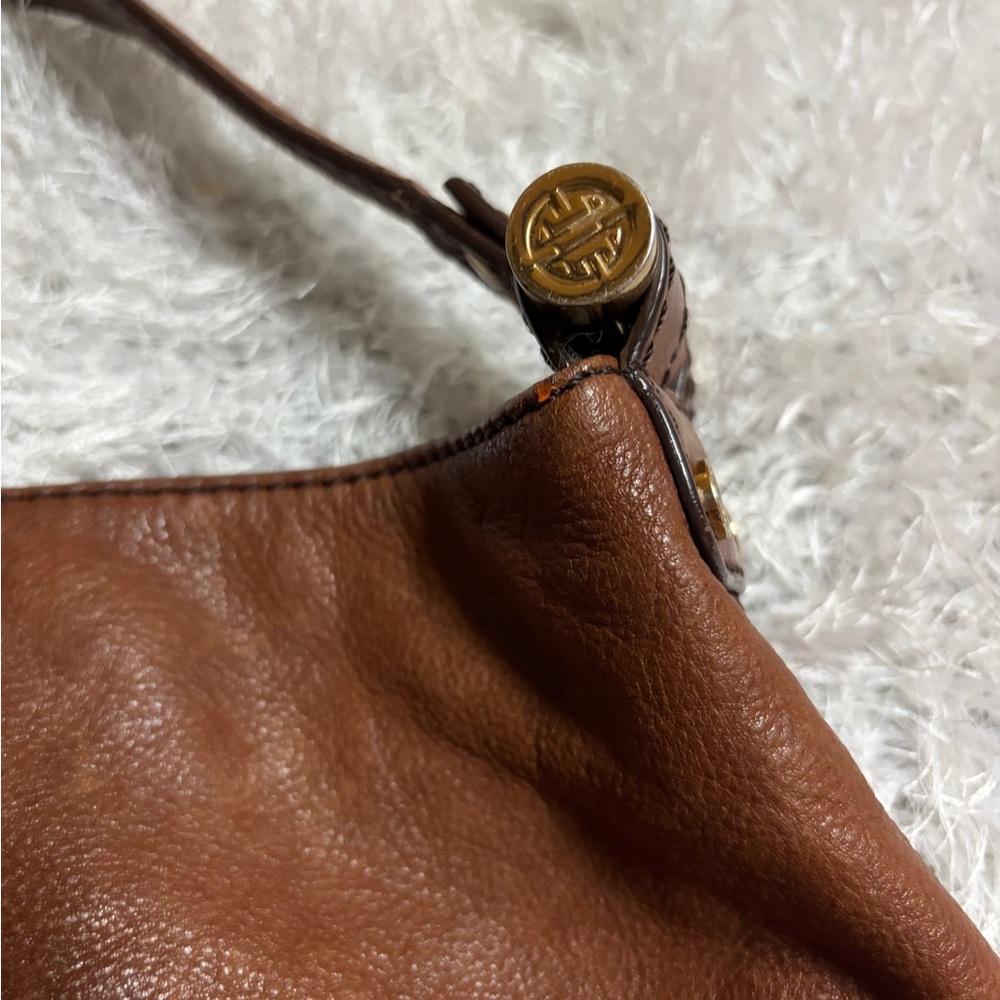 Antonio Melani Brown Leather Purse Pocketbook - Picture 4 of 8